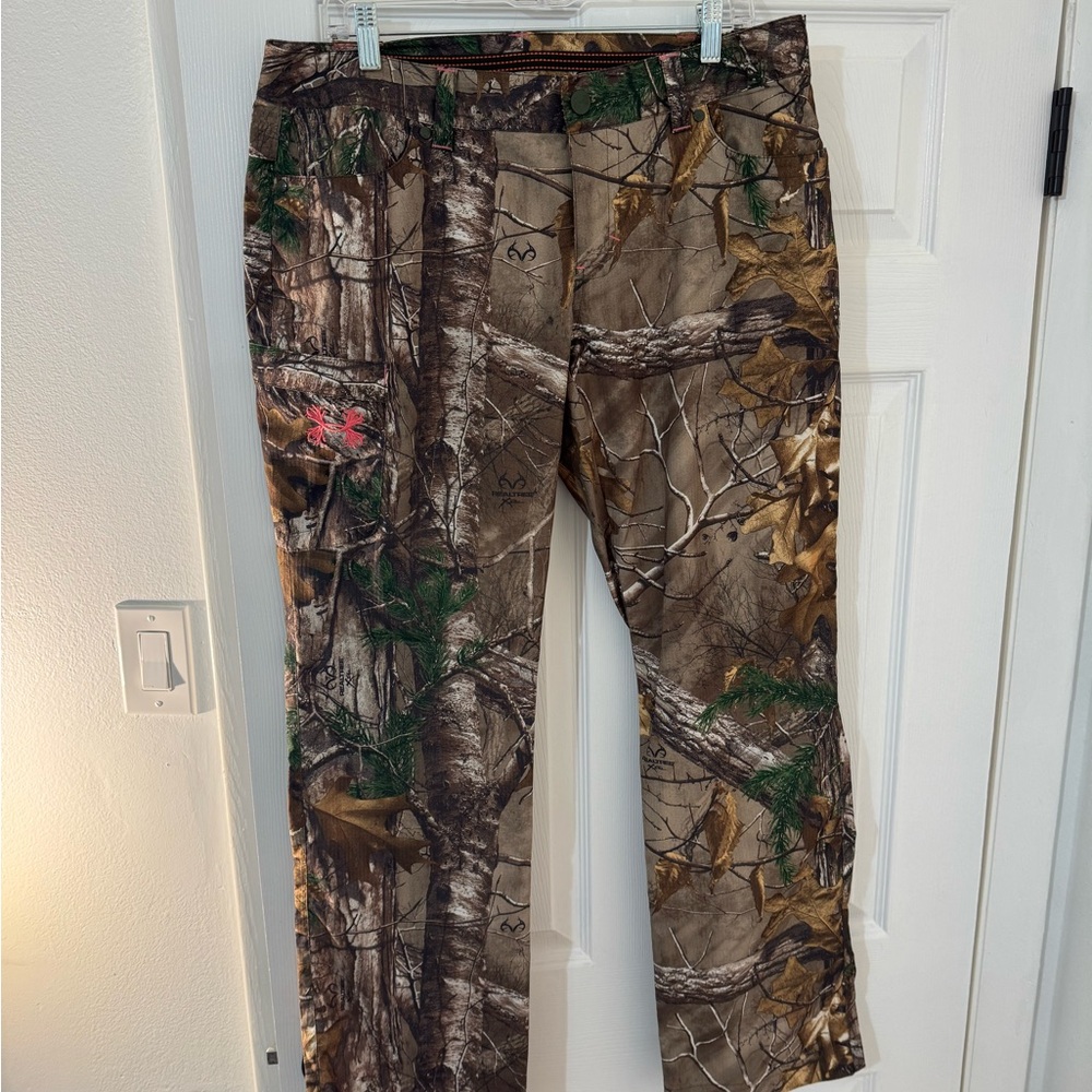 Under Armour Women’s Woodland Camo Cargo Pants